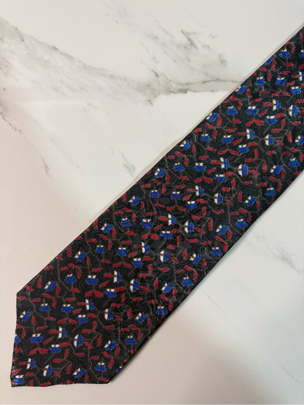 Christian Dior Vintage Patterned Men's Tie